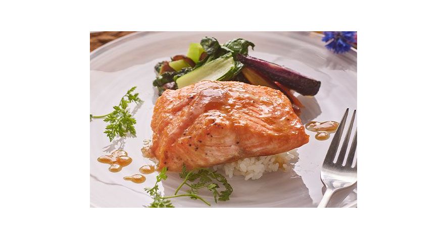 Recipes: Miso-Honey Arctic Char with Shiitake, Spinach, & Bok Choy Stir-Fry