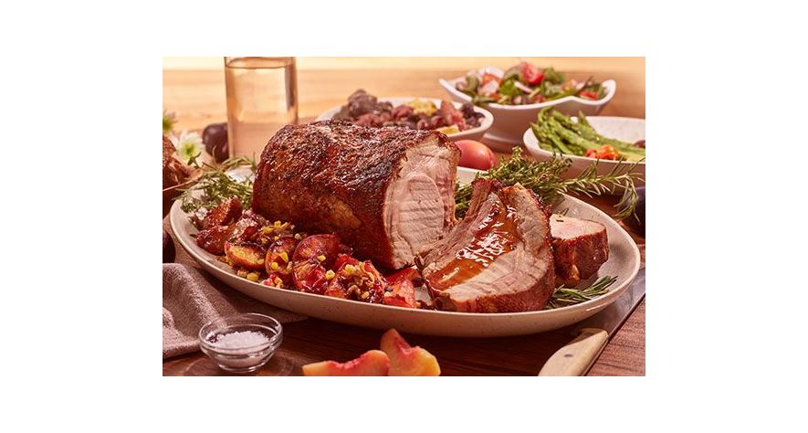 Recipes: Berkshire Pork Roast with Fennel, Corn, and Stone Fruit