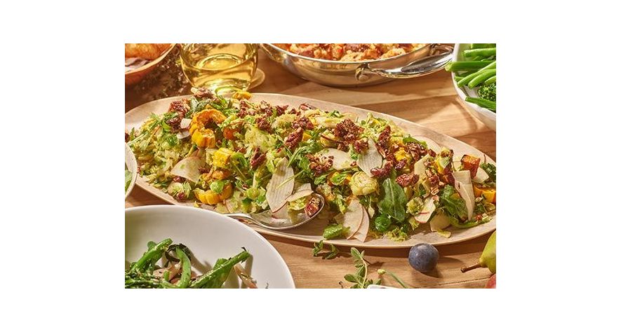 Recipes: Shredded Brussels Sprouts, Delicata Squash, and Apple Salad 
