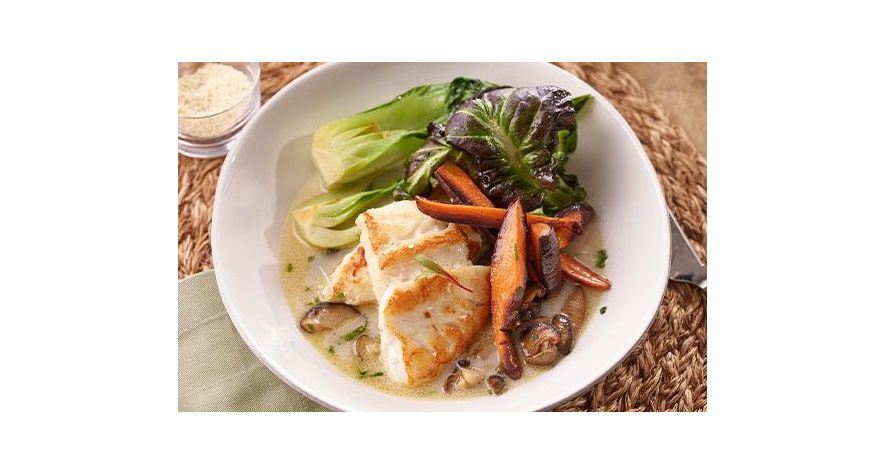 Recipes: Pan-Roasted Grouper with Coconut, Lemongrass, and Ginger Broth 