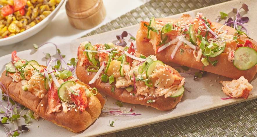 Recipes: Lobster Rolls with Spicy Aioli, Cucumber, and Chives