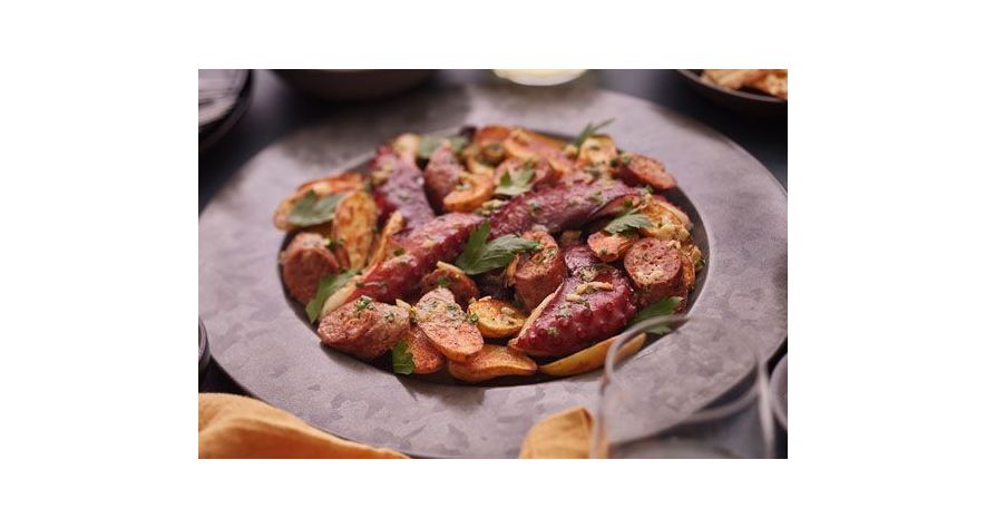 Recipes: Roasted Octopus and Chorizo with Fingerling Potatoes