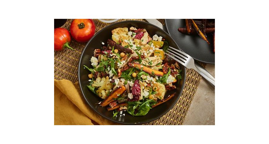 Recipes: Rotisserie Chicken Grain Bowl with Lemon-Tahini Dressing