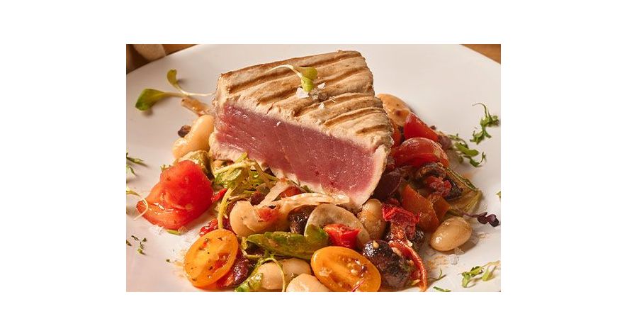 Recipes: Grilled Tuna with Fennel, Tomato, and Tuscan Bean Salad