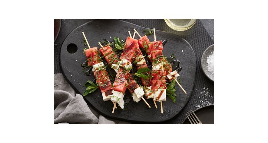 Recipes: Watermelon and Feta Skewers