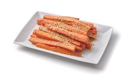 Orange-Tahini Roasted Carrots