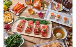 Pomegranate-Glazed Salmon Feast for 4