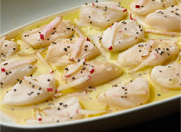 Joe&rsquo;s Scallop Crudo