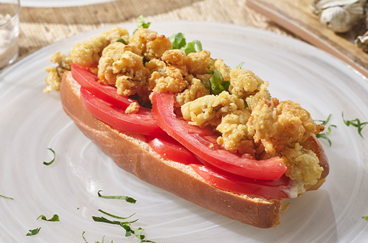 Oyster Po'boys with Harissa Remoulade