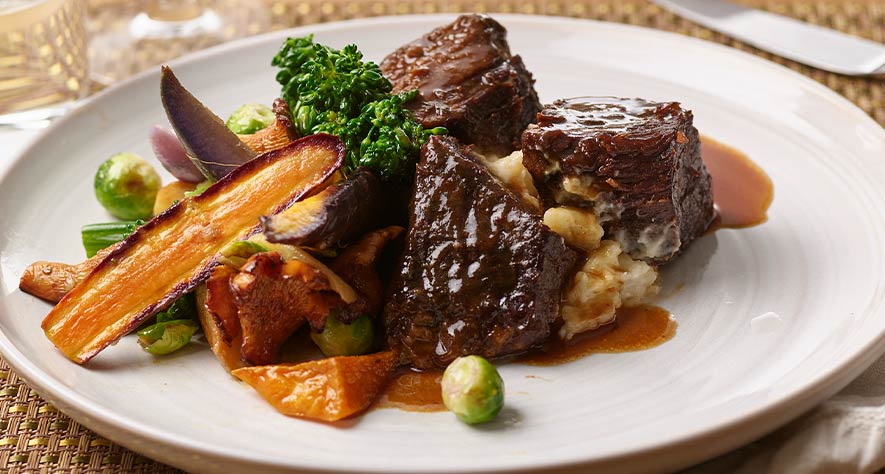 Savory Braised Short Ribs with Red Wine