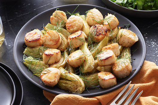 Scallops with Fennel and Lemon Butter Sauce Recipe | Citarella