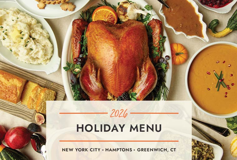 Holiday Menu